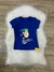 Blusa abacaxi azul