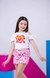 Conjunto Short Saia Love
