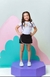 Conjunto Moletom Short saia Rainbow - comprar online