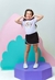 Conjunto Moletom Short saia Rainbow na internet
