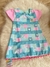 Vestido pompom coração manga rosa - comprar online
