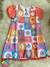Vestido Flores manga salmão - comprar online