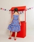 Vestido Xadrez Cereja - DMaria Moda Infantil