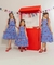 Vestido Xadrez Cereja - comprar online