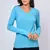 Suéter feminino Suéter Básico Blusa Lisa Gora V Tricô - comprar online