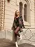 Casaco estilo Sobretudo Cardigan Kimono Tricot Grosso Feminino