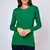 Suéter Feminino Básico Blusa Lisa Gora Redonda Tricô - comprar online