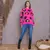Blusa Tricot Onça Colorida Moda Inverno Feminina - loja online