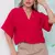 Imagem do Camisa Social Crepe Duna Decote V Feminina