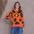 Blusa Tricot Onça Colorida Moda Inverno Feminina - comprar online