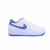 Tênis Air Force 1 Retro Branco e Azul Bebê Unissex
