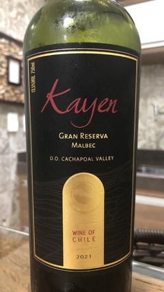 Kayen Gran Reserva D.O. Cachapoal Valley Malbec 2021 - comprar online