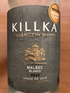 Killka Edición Limitada Valle de Uco Malbec Branco 2022