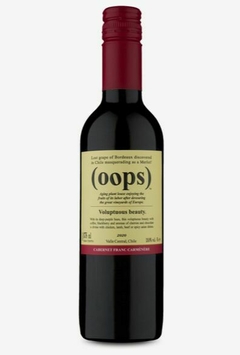 (Oops) Cabernet Franc Carmenere 2021 - meia-garrafa