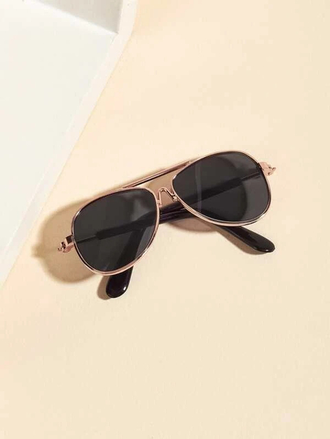 Óculos Pet Estilo Aviador