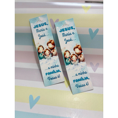 Marca Página Católico - Sagrada Família - Presépio - Pronta Entrega - 25/50/100 unidades - comprar online