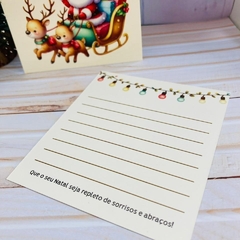 Cartões de Natal - Noel - 9x10cm - Pronta entrega - 25/50/100 unidades na internet