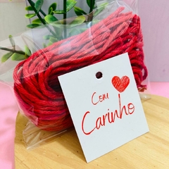 25 unid Tag e Barbante - "Carinho" - Pronta entrega - comprar online