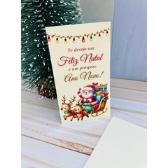 Cartões Tag de Natal - Noel - 9x5cm - Pronta entrega - 25/50/100 unidades - comprar online