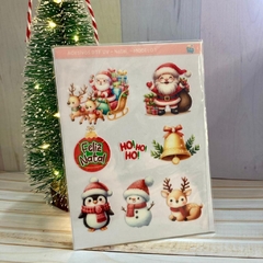 Adesivos DTF UV - Adesivos de Natal - Pronta entrega - loja online