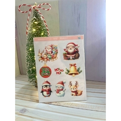 Imagem do Adesivos DTF UV - Adesivos de Natal - Pronta entrega