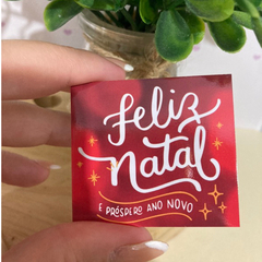 Mini Cartões - Tag Natal -5x4,5cm - Pronta entrega - 50/100 unidades - comprar online