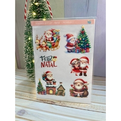 Adesivos DTF UV - Adesivos de Natal - Pronta entrega na internet