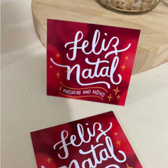 Mini Cartões - Tag Natal -5x4,5cm - Pronta entrega - 50/100 unidades - Tag pra mim