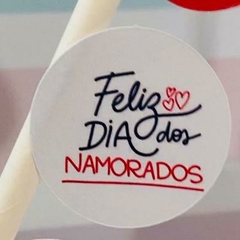 35 unid Adesivos Feliz dia dos Namorados - 3cm - comprar online