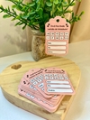 Cartela Tag para Roupas - Pronta entrega