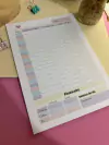 Bloco de agendamentos e controle de caixa - A5 - 45 folhas - Pronta entrega