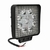 FAROL AUX.LED QUADRADO 9 LEDS SMD BRANCA 9 A 32V UNIVERSAL-TRATORES