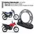 KIT RELACAO BROS 160 - XRE 190 DAROM COM RETENTOR - comprar online
