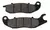 PASTILHA FREIO TITAN 150 09-15-FAZER 250 2018-24 S-ABS DIANT BRAVO RACING