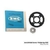 KIT COROA + PINHAO TITAN 150 FAN 150 43X16T ACO 1045 KMC