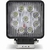 FAROL AUX.LED QUADRADO 9 LEDS SMD BRANCA 9 A 32V UNIVERSAL-TRATORES - comprar online