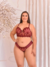 Conjunto Cropped e tule bordado Plus Size na internet