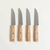 SET X 4 CUCHILLOS DE ASADO