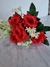 RAMO DE ROSAS X 5 PIMPOLLLOS DE 28 CM - tienda online