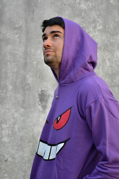 Buzo Gengar Violeta Pokemon Anime - comprar online