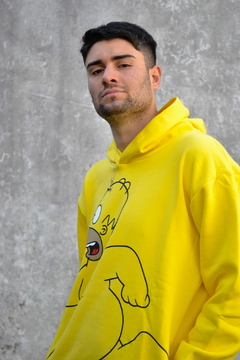 Buzo Homero Simpsons Amarillo - comprar online