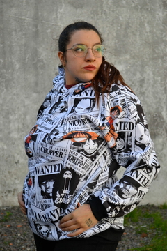 Buzo sublimado wanted one piece (A1C)