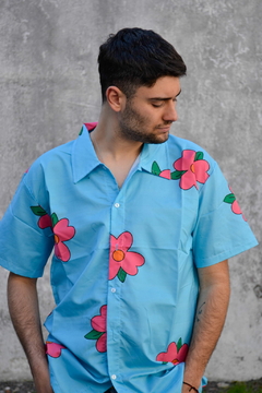 Camisa Homero Floreada Simpsons