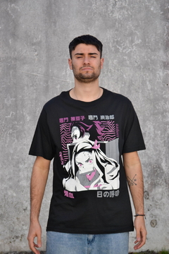 Remera Demon Slayer Tanjiro Nezuko