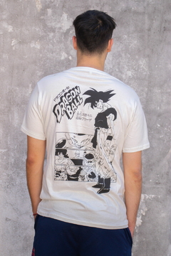 Remera Dragon Ball doble estampa modelo 2 - comprar online