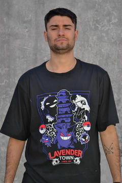 Remera Gengar Lavender Town