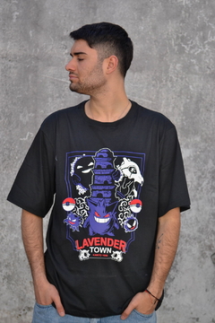 Remera Gengar Lavender Town - comprar online