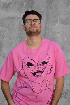 Remera Majin Buu Rosa Kid buu Dragon ball