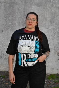 Remera Rei Ayanami Evangelion