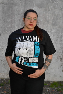 Remera Rei Ayanami Evangelion - comprar online